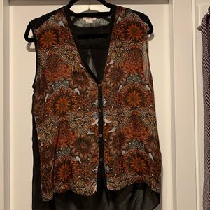 Helmut Lang Printed Top - M